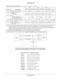 MC100EL91DWR2G Datasheet Page 4