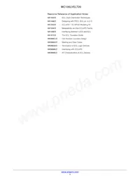 MC100LVELT20DR2 Datasheet Page 5