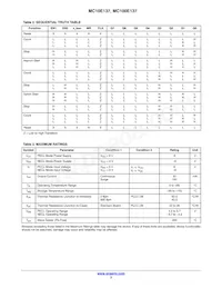 MC10E137FNR2G Datenblatt Seite 3
