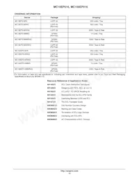 MC10EP016FAR2 Datasheet Pagina 13
