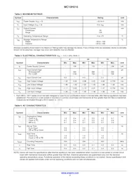 MC10H016L Datasheet Page 2