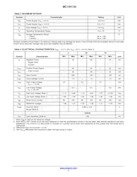 MC10H125MG Datasheet Page 3