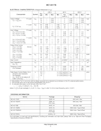 MC14017BD Datasheet Page 3
