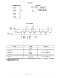 MC14020BCPG Datasheet Pagina 2