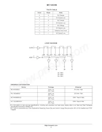 MC14024BFELG Datasheet Pagina 2
