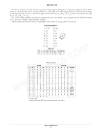 MC14511BFEL Datasheet Page 2