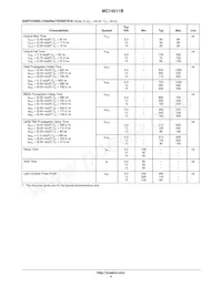 MC14511BFEL Datasheet Page 4