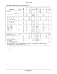 MC14516BDR2 Datasheet Page 3