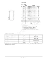 MC14543BFG Datasheet Page 2