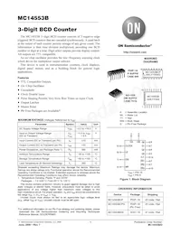 MC14553BCPG數據表 封面
