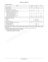 MC34151DR2 Datasheet Page 2