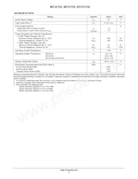 MC34152DR2 Datasheet Page 2