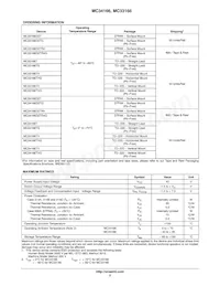 MC34166TH Datasheet Page 2
