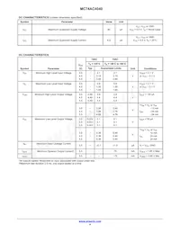 MC74AC4040DG Datenblatt Seite 4