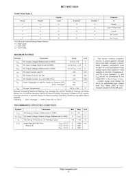 MC74HC160ADG Datasheet Pagina 2