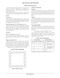 MC74HC163ADTR2G Datasheet Pagina 7