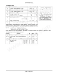 MC74HC4020AD Datenblatt Seite 3