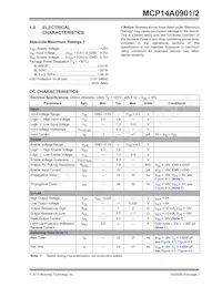 MCP14A0902-E/MS Datasheet Pagina 3