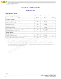 MCZ33285EF Datasheet Page 4