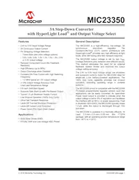MIC23350YFT-TR Datenblatt Cover