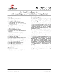 MIC23350YFT-TR Datasheet Copertura