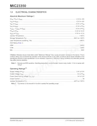 MIC23350YFT-TR Datasheet Pagina 4