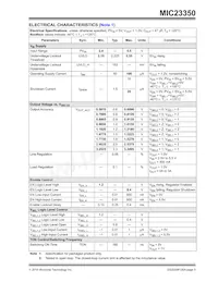 MIC23350YFT-TR Datasheet Page 5