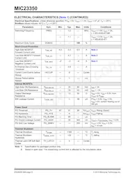 MIC23350YFT-TR Datasheet Pagina 6