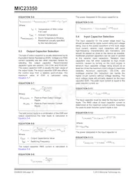 MIC23350YFT-TR Datasheet Page 18