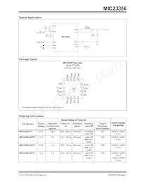 MIC23356-HAYFT-TR Datasheet Page 2