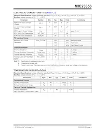 MIC23356-HAYFT-TR Datasheet Page 8