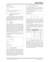 MIC23650YFT-TR Datasheet Pagina 15