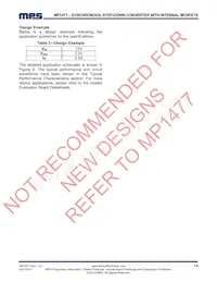 MP1471GJ-P Datasheet Page 14