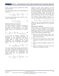 MP1477GTF-P Datasheet Pagina 14