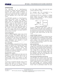 MP1494SGJ-P Datasheet Pagina 10
