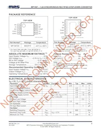 MP1567DK-LF Datasheet Page 2