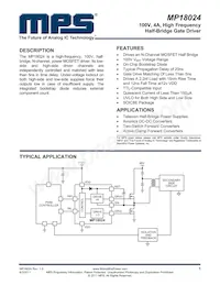 MP18024HN-LF Datasheet Cover
