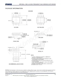 MP18024HN-LF Datasheet Pagina 12