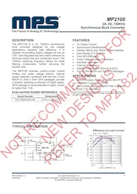 MP2108DQ-LF-P Datasheet Cover