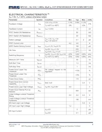 MP2143DJ-LF-Z Datasheet Page 3