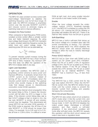 MP2143DJ-LF-Z Datasheet Pagina 11