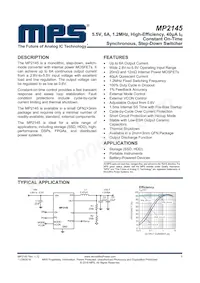 MP2145GD-P Datasheet Cover
