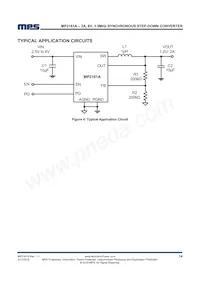 MP2161AGJ-P Datasheet Page 14