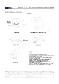 MP2161AGJ-P Datasheet Page 15