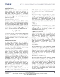 MP2161GJ-P Datasheet Page 9