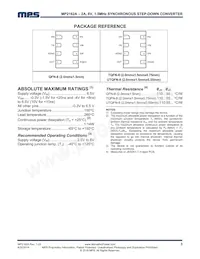 MP2162AGQHT-P Datasheet Page 3