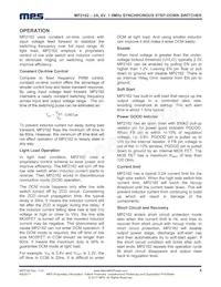 MP2162BGQH-P Datasheet Page 9