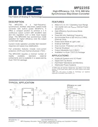 MP2235SGJ-P Datasheet Copertura