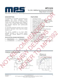 MP2309DS-LF Datasheet Cover