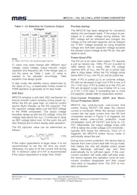MP2316GD-Z Datasheet Pagina 15